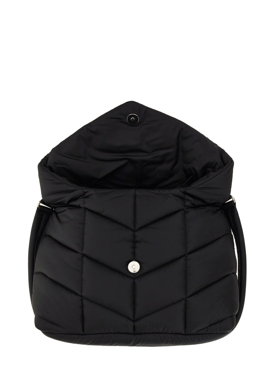 SAINT LAURENT BORSA MESSANGER PUFFER IN NYLON