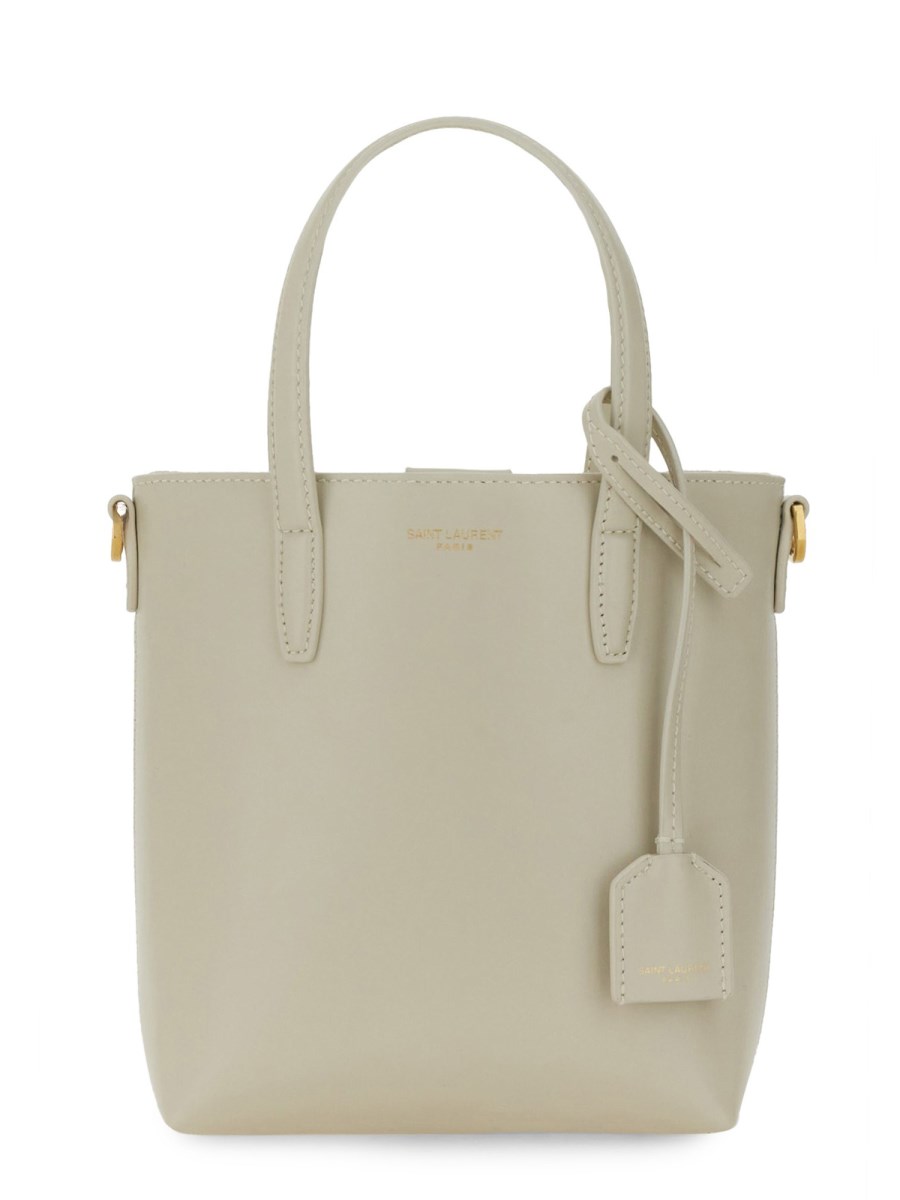 SAINT LAURENT BORSA MINI TOY SHOPPING IN PELLE BOX