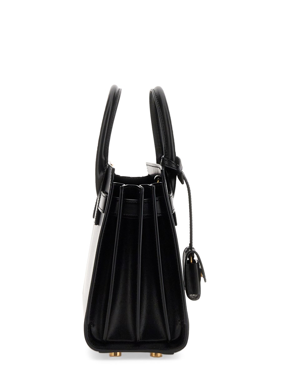 SAINT LAURENT BORSA SAC DE JOUR NANO IN PELLE