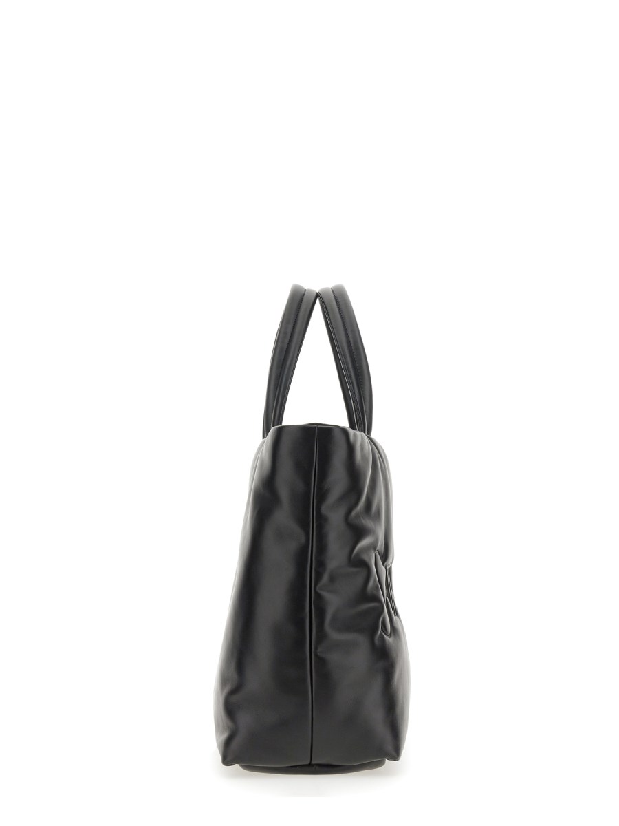 SAINT LAURENT BORSA TOTE IN NAPPA CON LOGO
