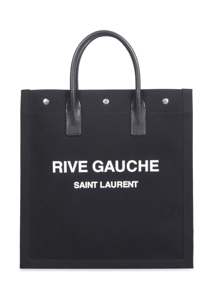 SAINT LAURENT BORSA TOTE RIVE GAUCHE IN COTONE