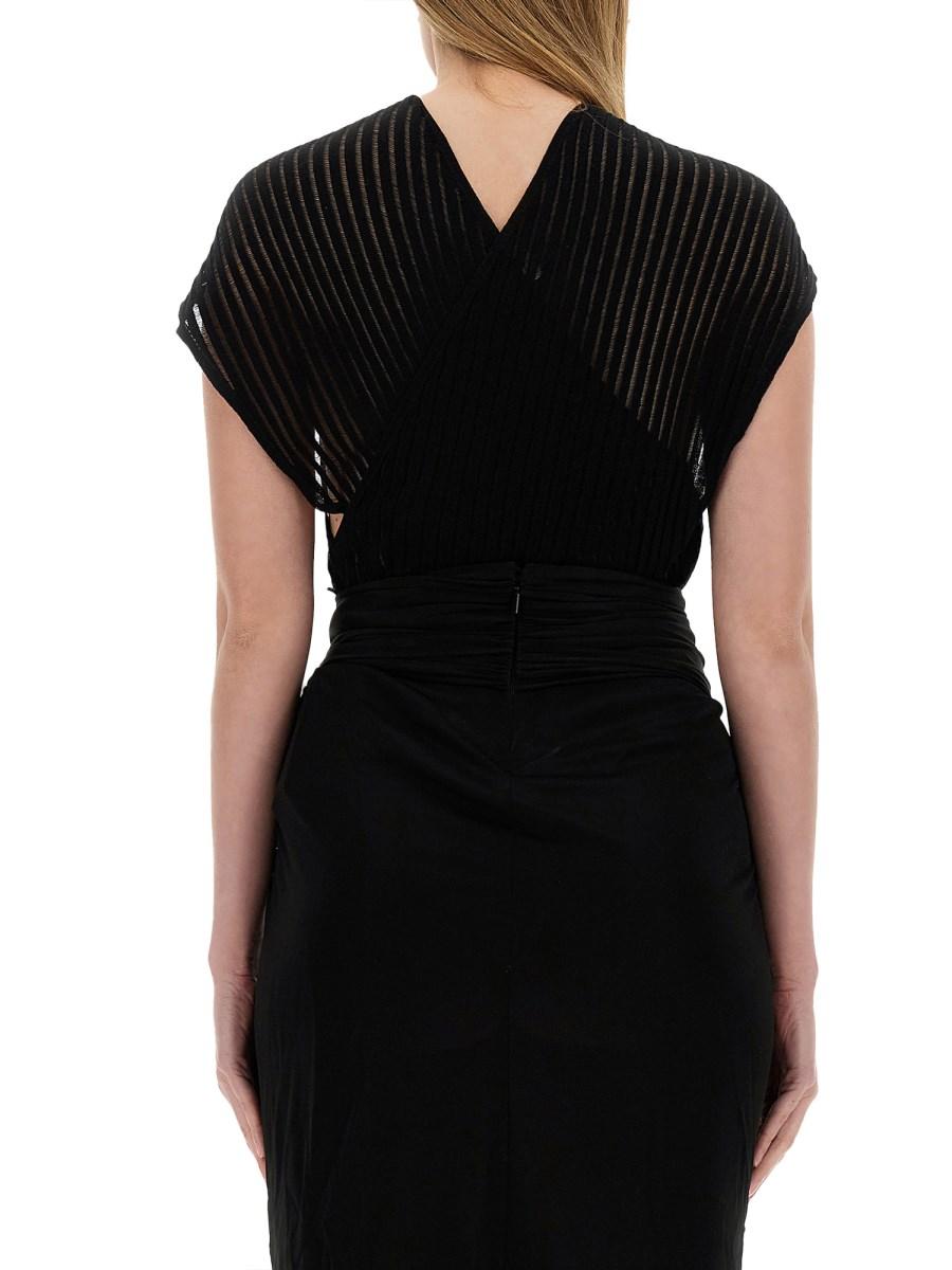 SAINT LAURENT CANOTTA CON INCROCIO