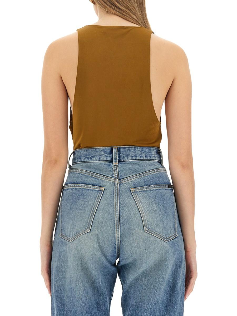 SAINT LAURENT CANOTTA IN VISCOSA