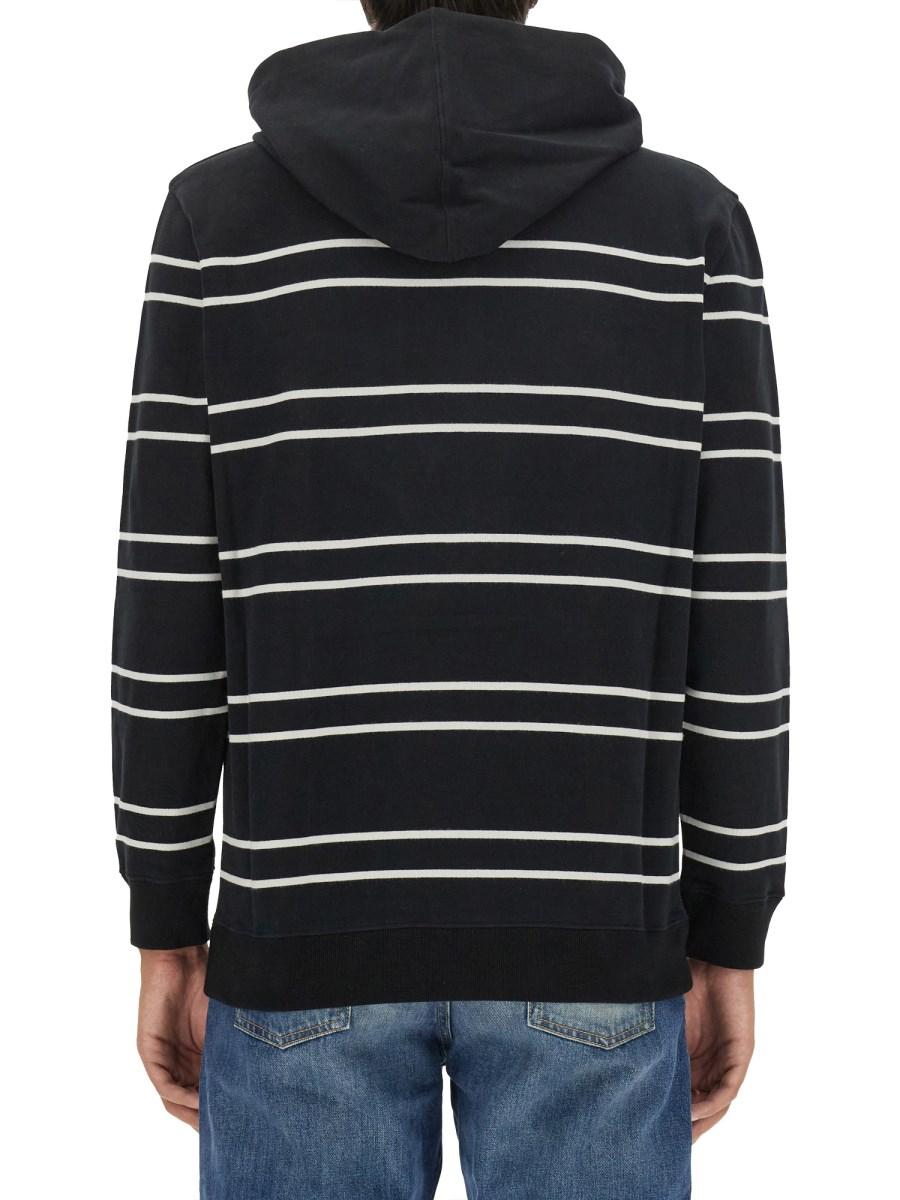 SAINT LAURENT FELPA A RIGHE