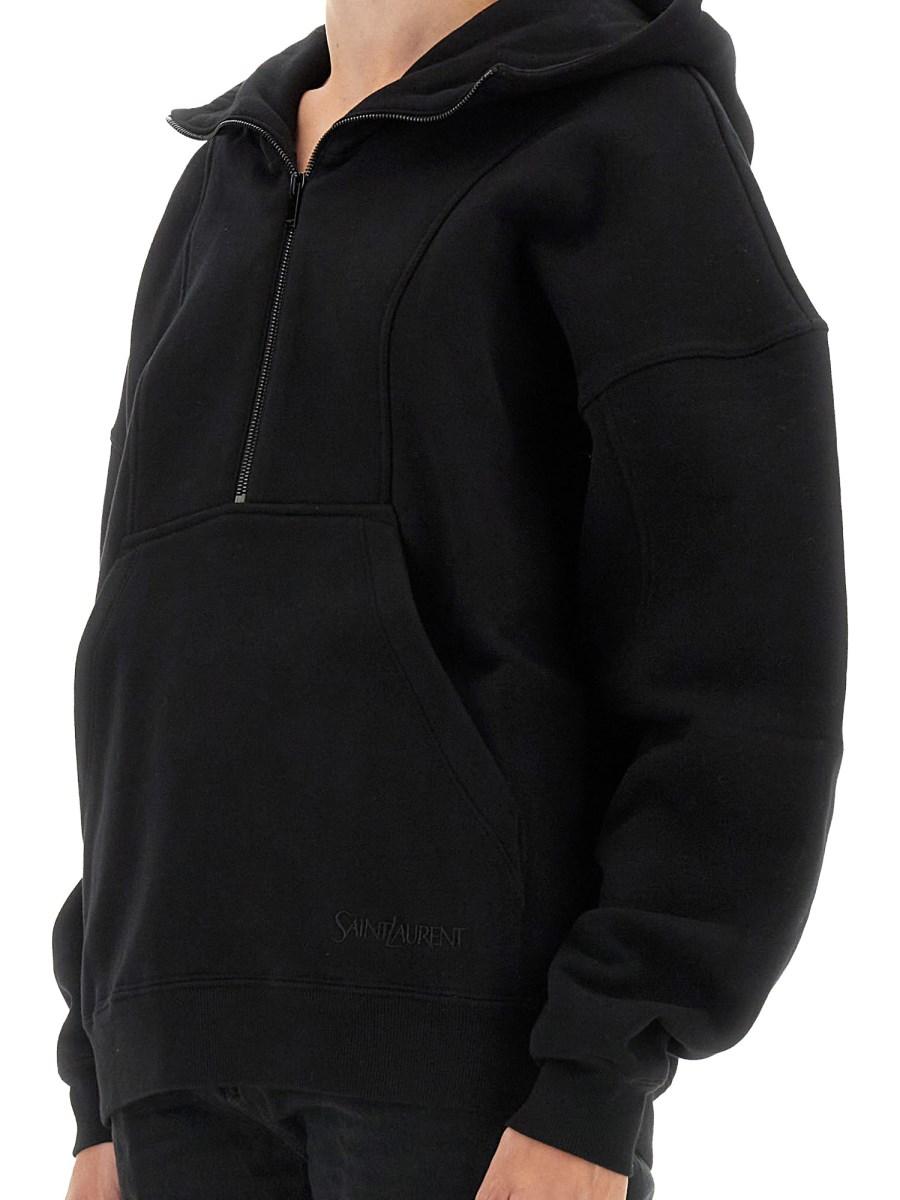 SAINT LAURENT FELPA CON CAPPUCCIO