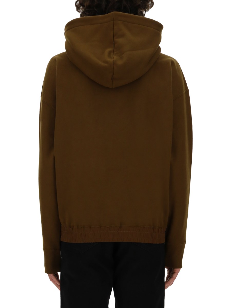SAINT LAURENT FELPA CON CAPPUCCIO