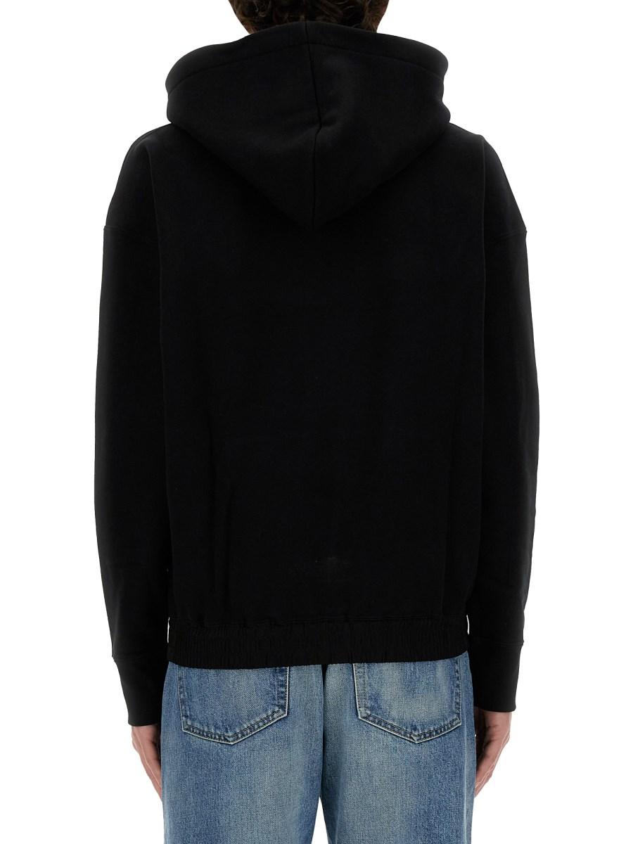 SAINT LAURENT FELPA CON CAPPUCCIO