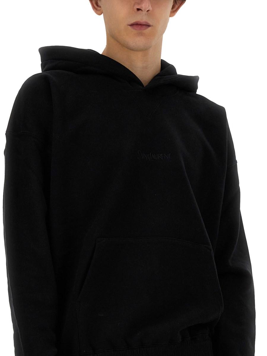 SAINT LAURENT FELPA CON CAPPUCCIO