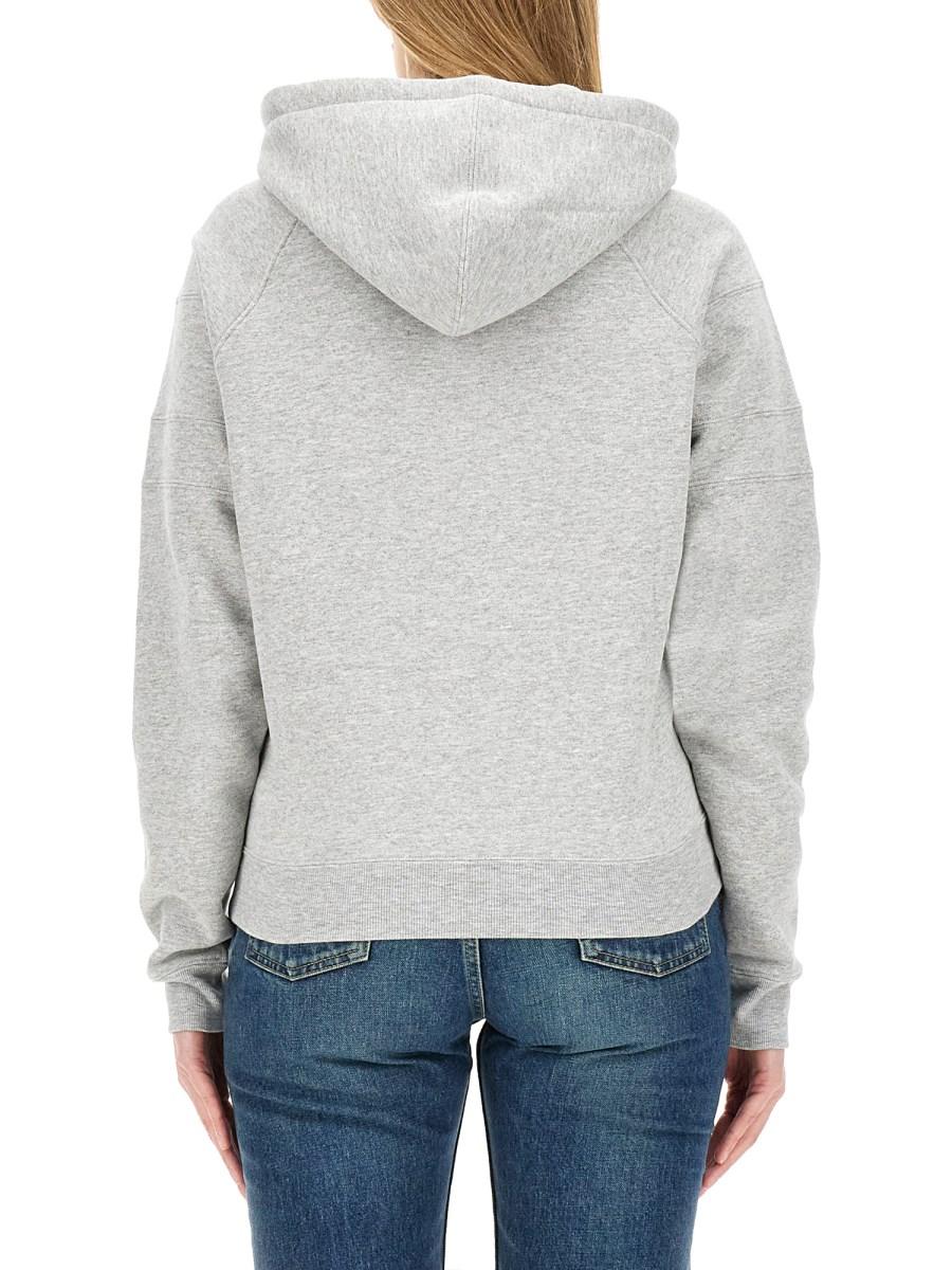 SAINT LAURENT FELPA CON CAPPUCCIO