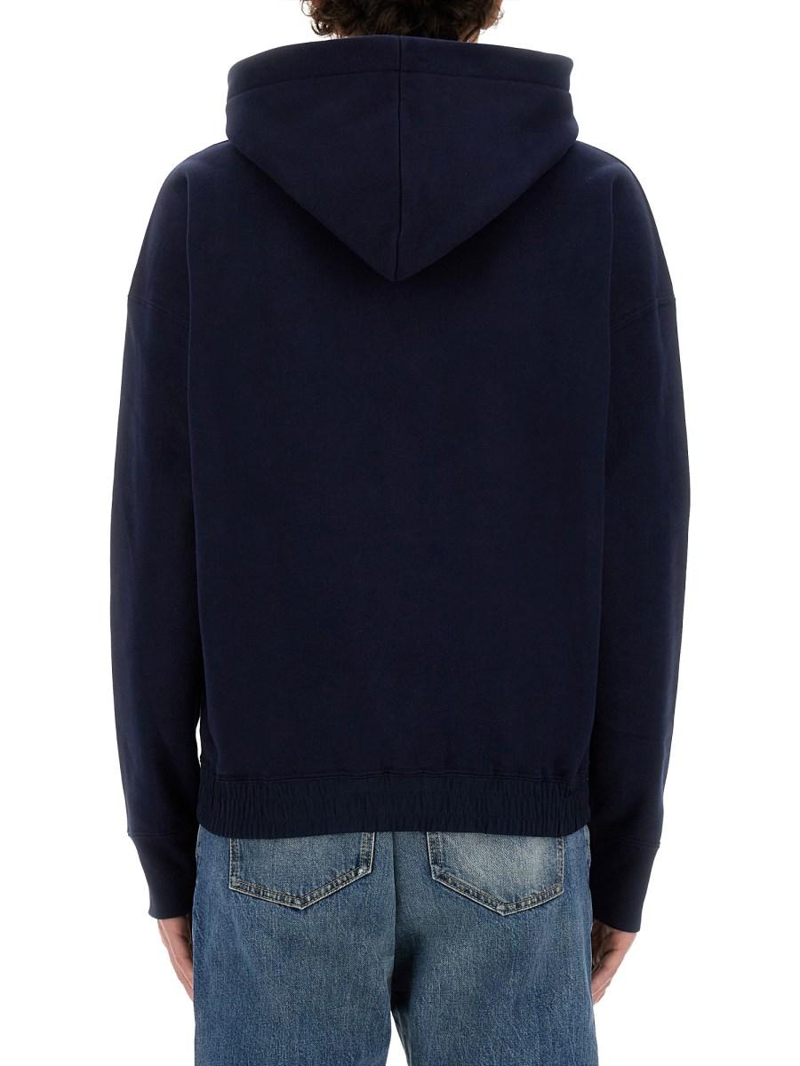 SAINT LAURENT FELPA CON CAPPUCCIO