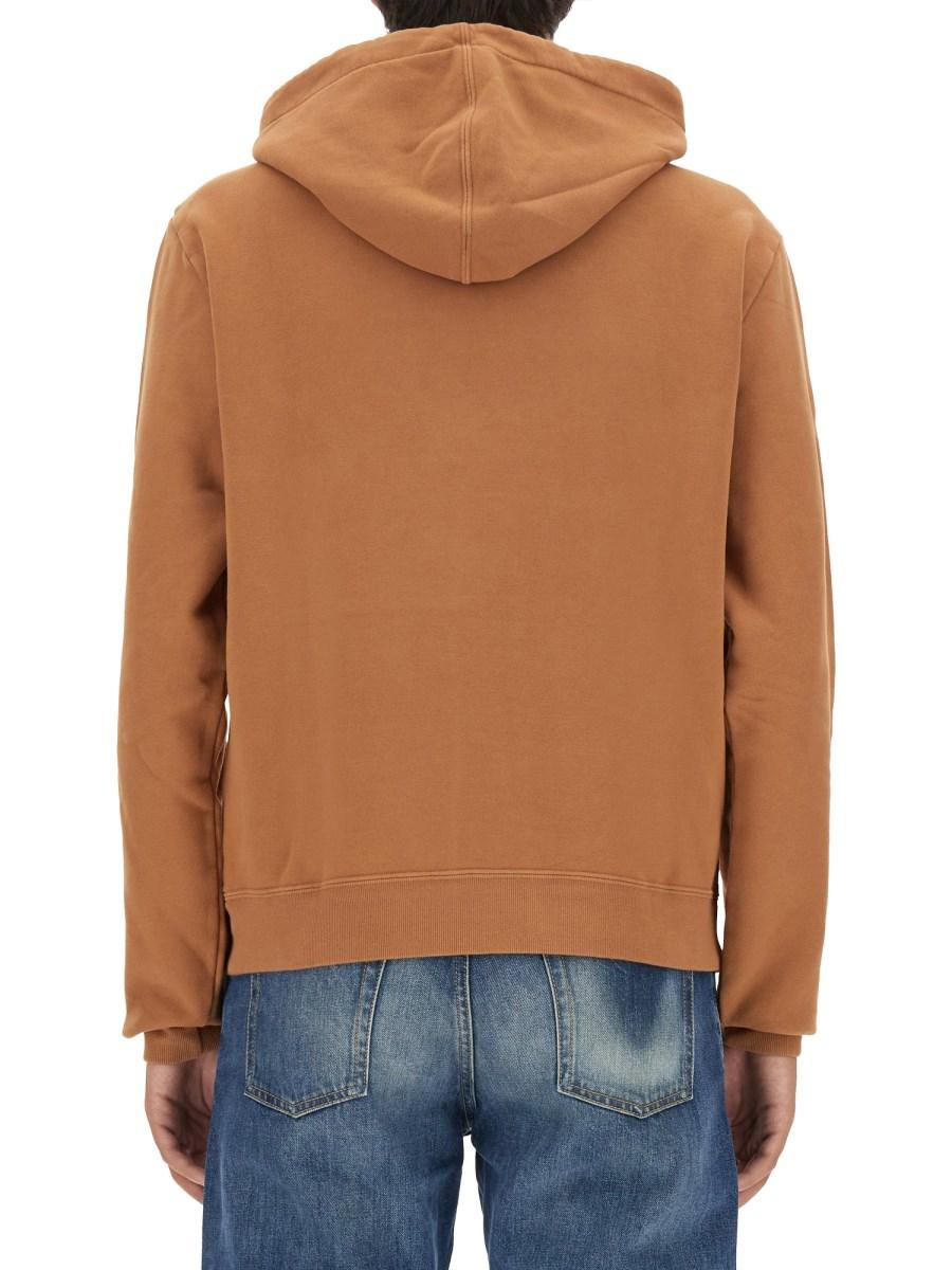 SAINT LAURENT FELPA CON CAPPUCCIO