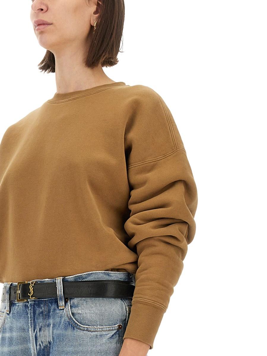 SAINT LAURENT FELPA CON LOGO