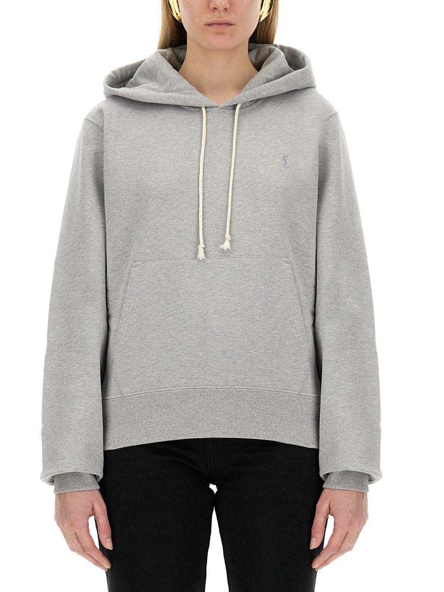 SAINT LAURENT FELPA CON LOGO