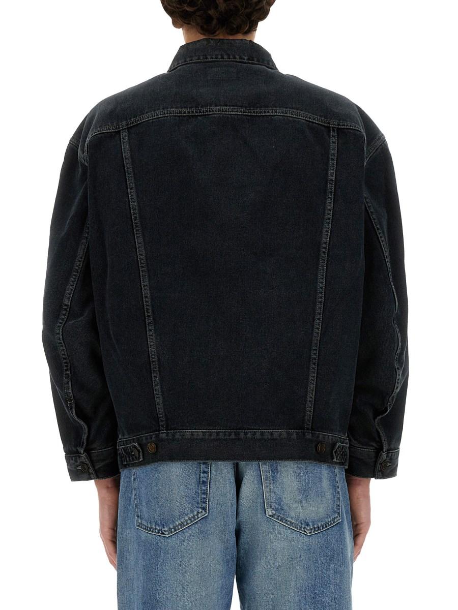SAINT LAURENT GIACCA DI JEANS OVERSIZE