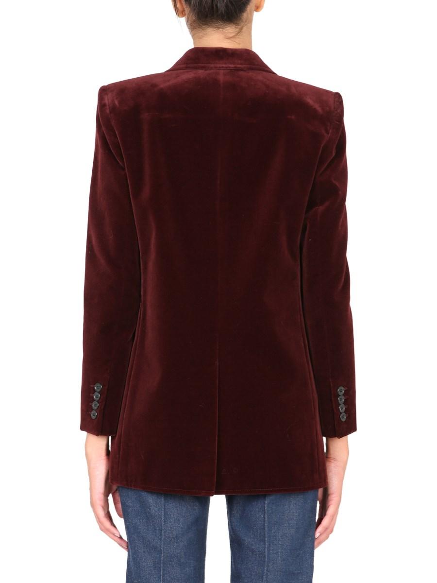 SAINT LAURENT GIACCA IN VELLUTO