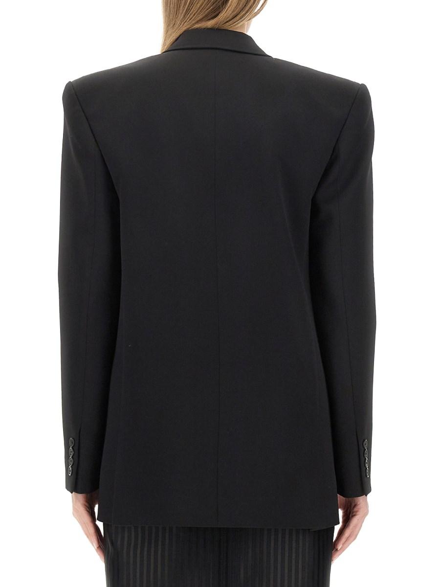SAINT LAURENT GIACCA OVERSIZE IN LANA E CASHMERE