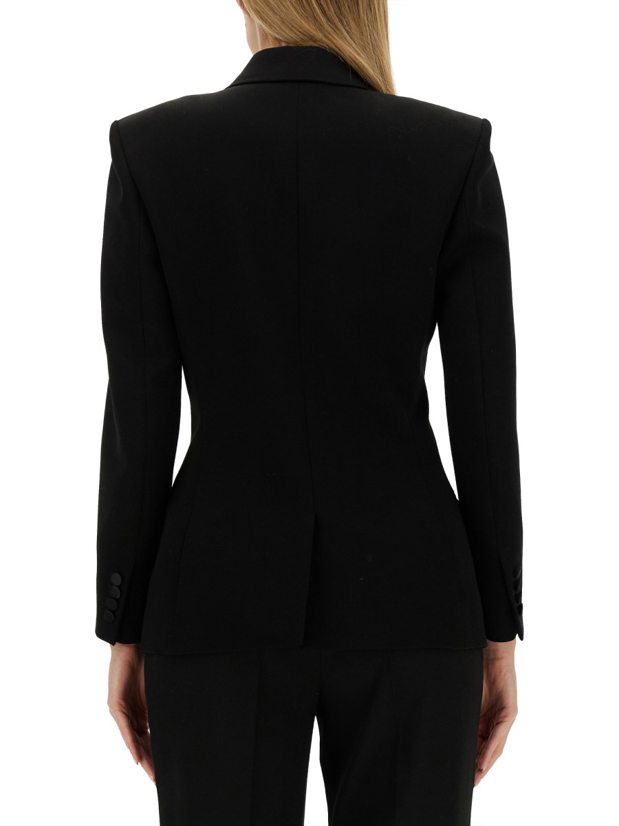 SAINT LAURENT GIACCA SMOKING IN GRAIN DE POUDRE