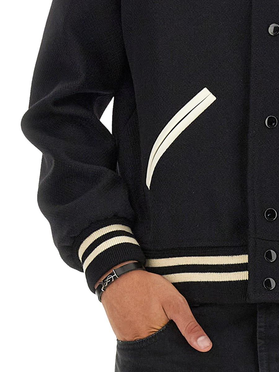 SAINT LAURENT GIUBOTTO TEDDY IN LANA