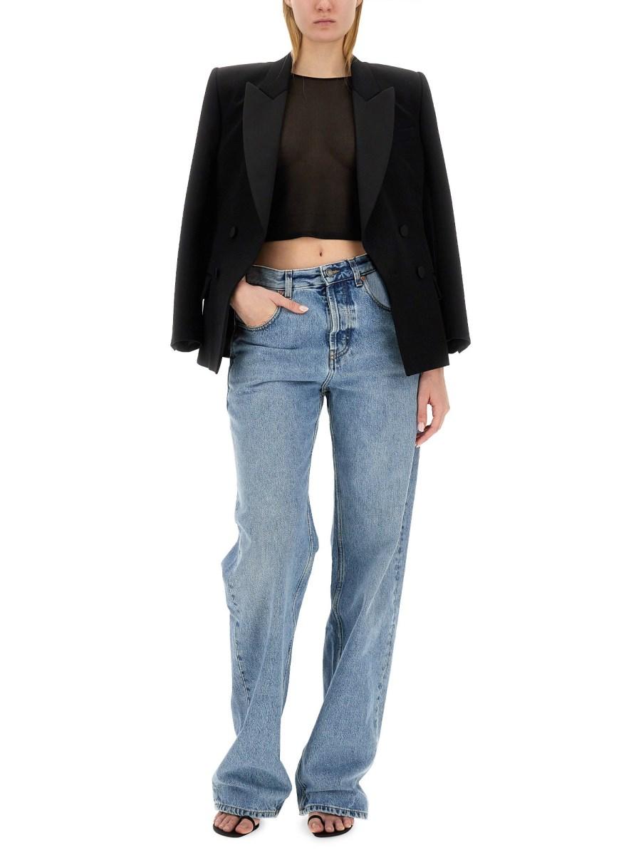 SAINT LAURENT JEANS IN DENIM