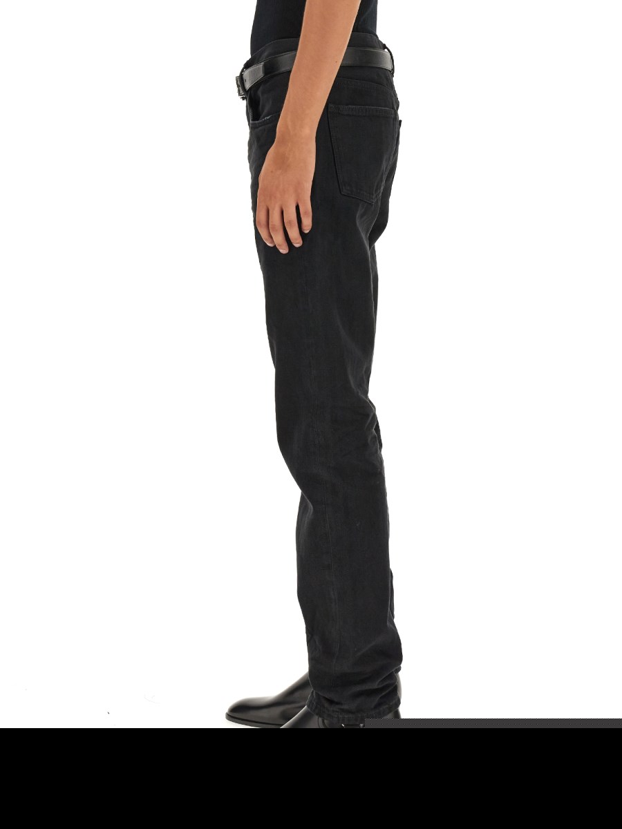SAINT LAURENT JEANS IN DENIM DI COTONE