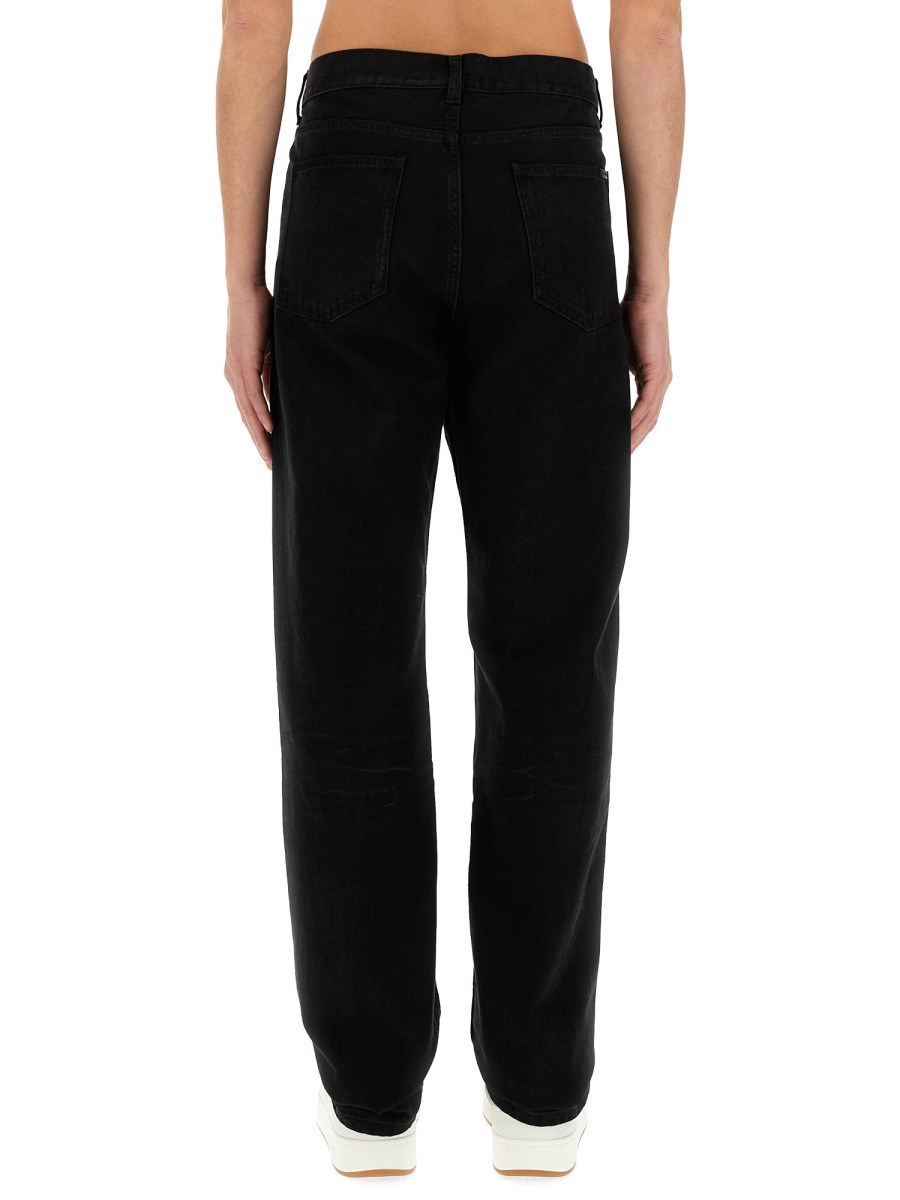 SAINT LAURENT JEANS LARGHI IN DENIM