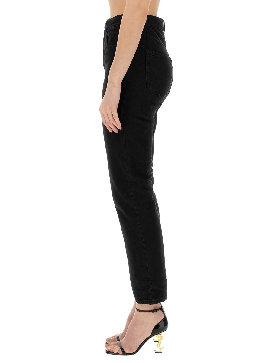 SAINT LAURENT JEANS VANESSA IN DENIM CHARLOTTE