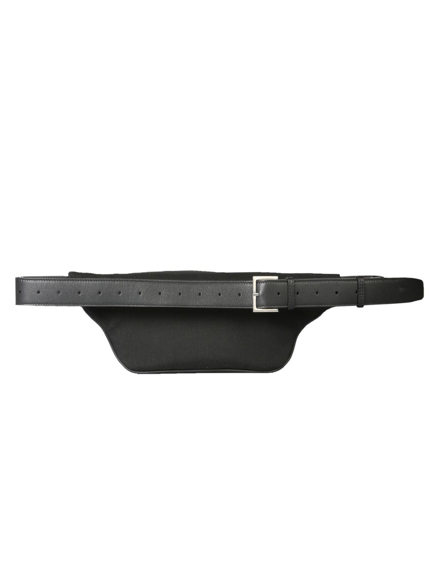 SAINT LAURENT MARSUPIO CASSANDRE IN TELA E PELLE