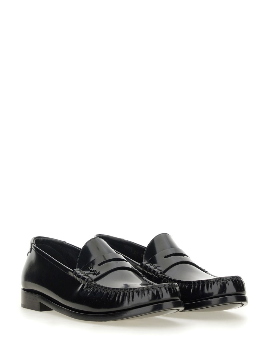 SAINT LAURENT MOCASSINO LE LOAFER IN PELLE