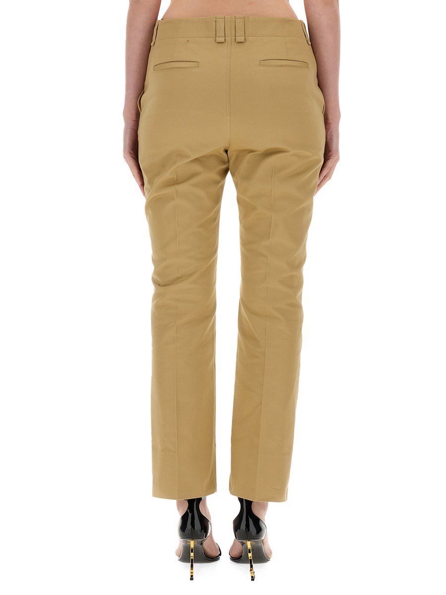 SAINT LAURENT PANTALONE IN DRILL DI COTONE