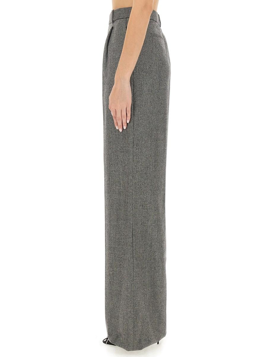 SAINT LAURENT PANTALONE SVASATO IN LANA