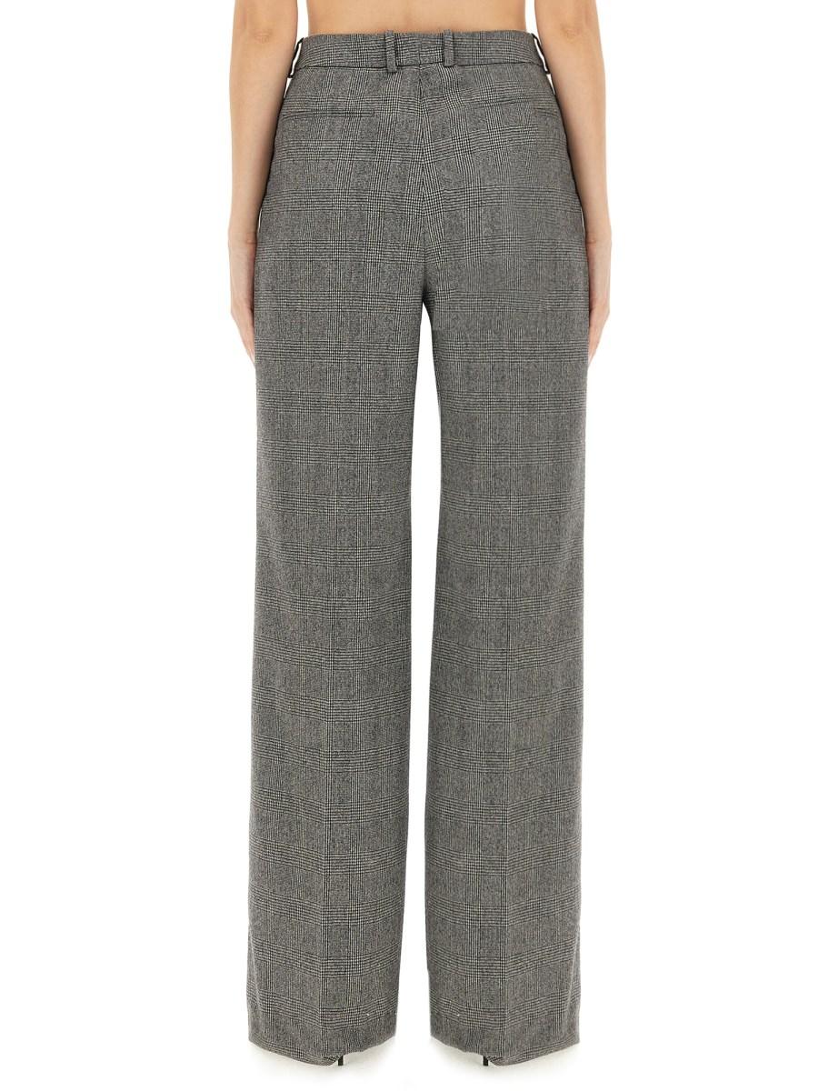SAINT LAURENT PANTALONE SVASATO IN LANA