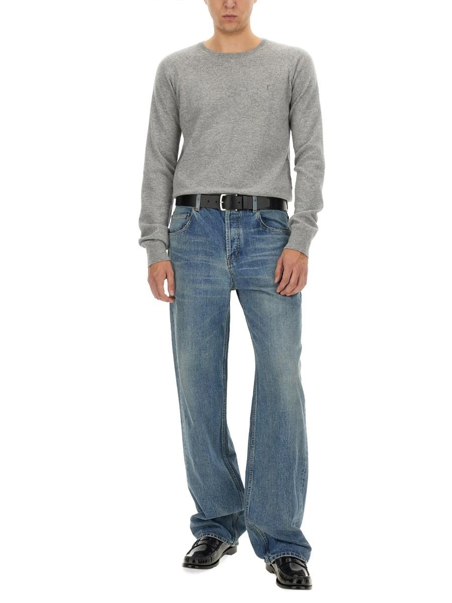 SAINT LAURENT PULLOVER CASSANDRE IN CASHMERE