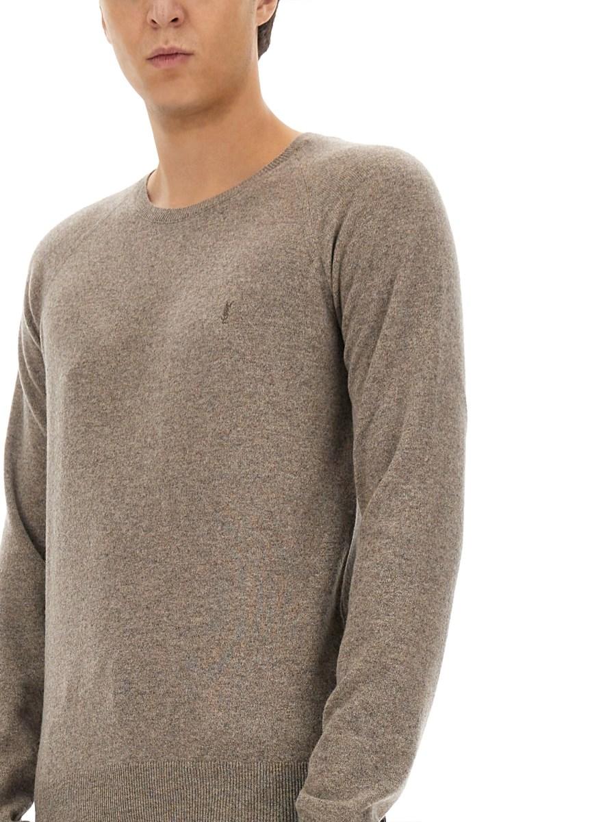 SAINT LAURENT PULLOVER CASSANDRE IN CASHMERE