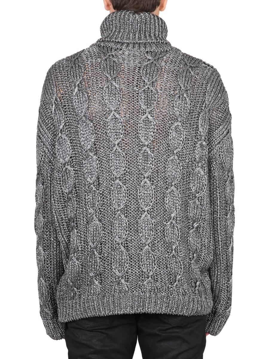 SAINT LAURENT PULLOVER DOLCEVITA IN VISCOSA