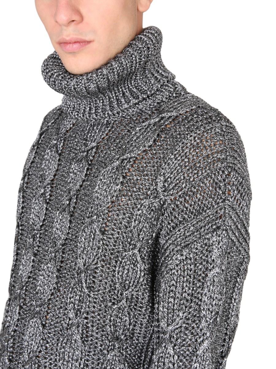 SAINT LAURENT PULLOVER DOLCEVITA IN VISCOSA