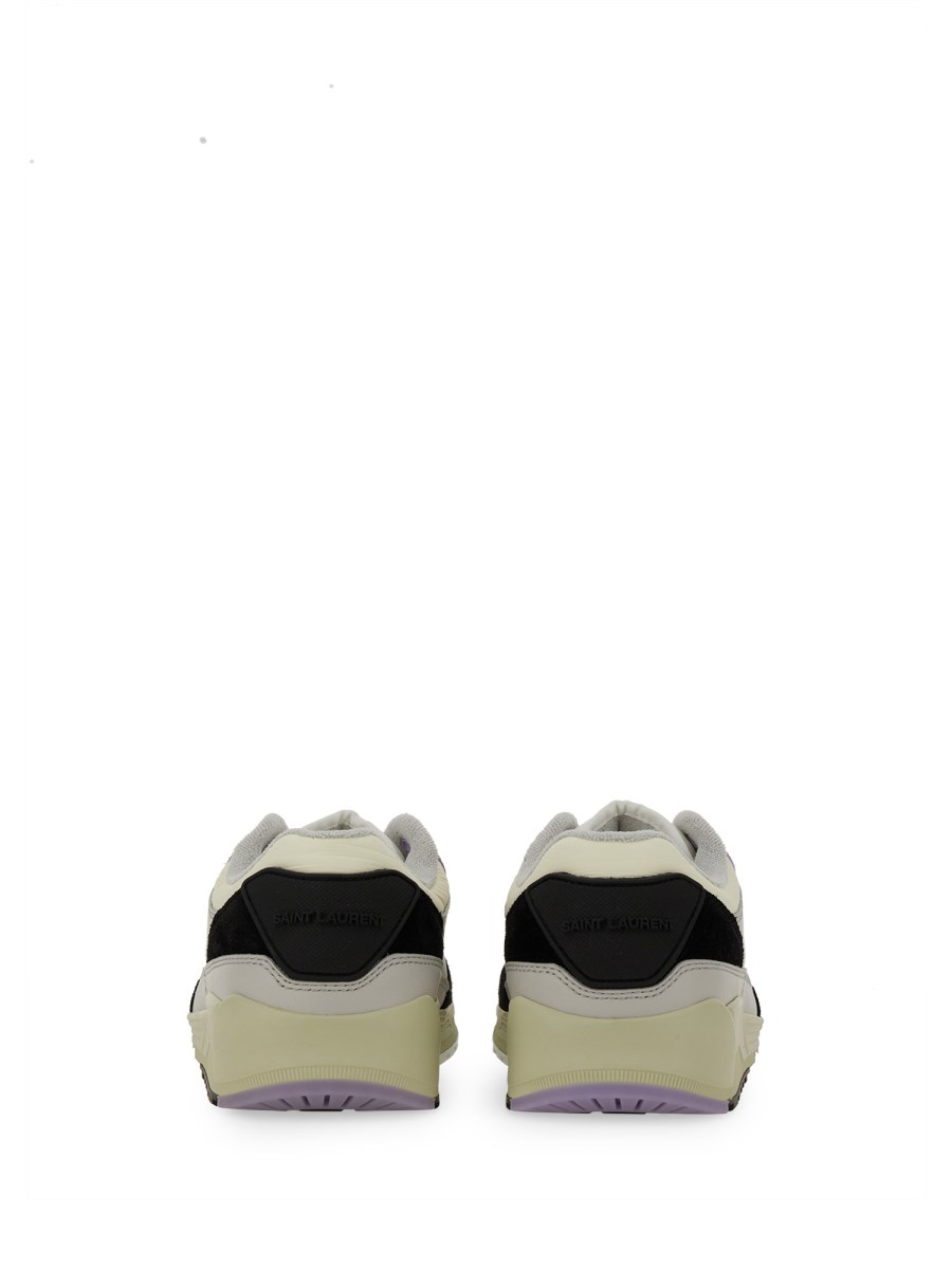 SAINT LAURENT SNEAKERS BUMP IN NYLON SUEDE E PELLE