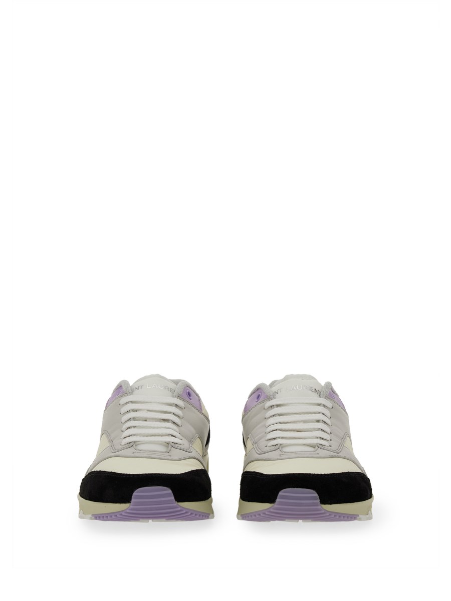 SAINT LAURENT SNEAKERS BUMP IN NYLON SUEDE E PELLE