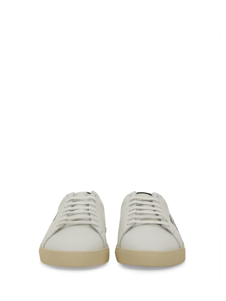 SAINT LAURENT SNEAKERS COURT SL/06 IN PELLE