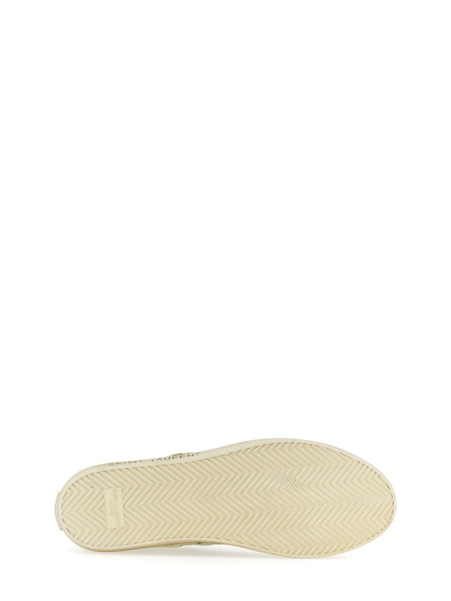 SAINT LAURENT SNEAKERS MEDIE MALIBU IN VELLUTO