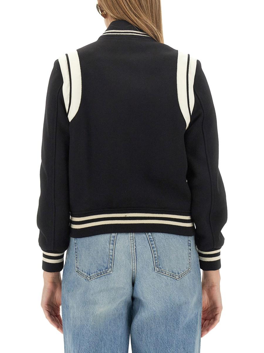 SAINT LAURENT TEDDY IN LANA CON LOGO