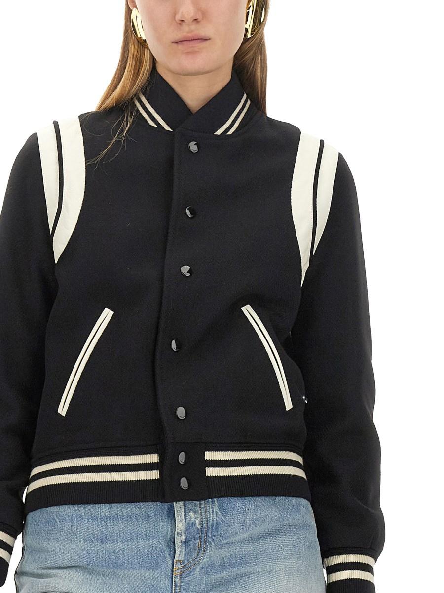 SAINT LAURENT TEDDY IN LANA CON LOGO