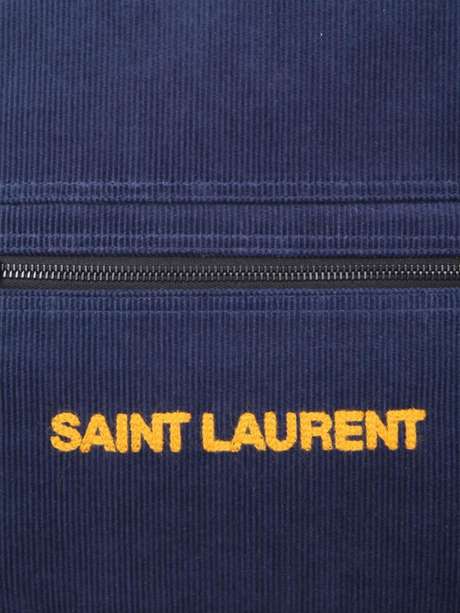 SAINT LAURENT ZAINO NUXX IN VELLUTO A COSTE