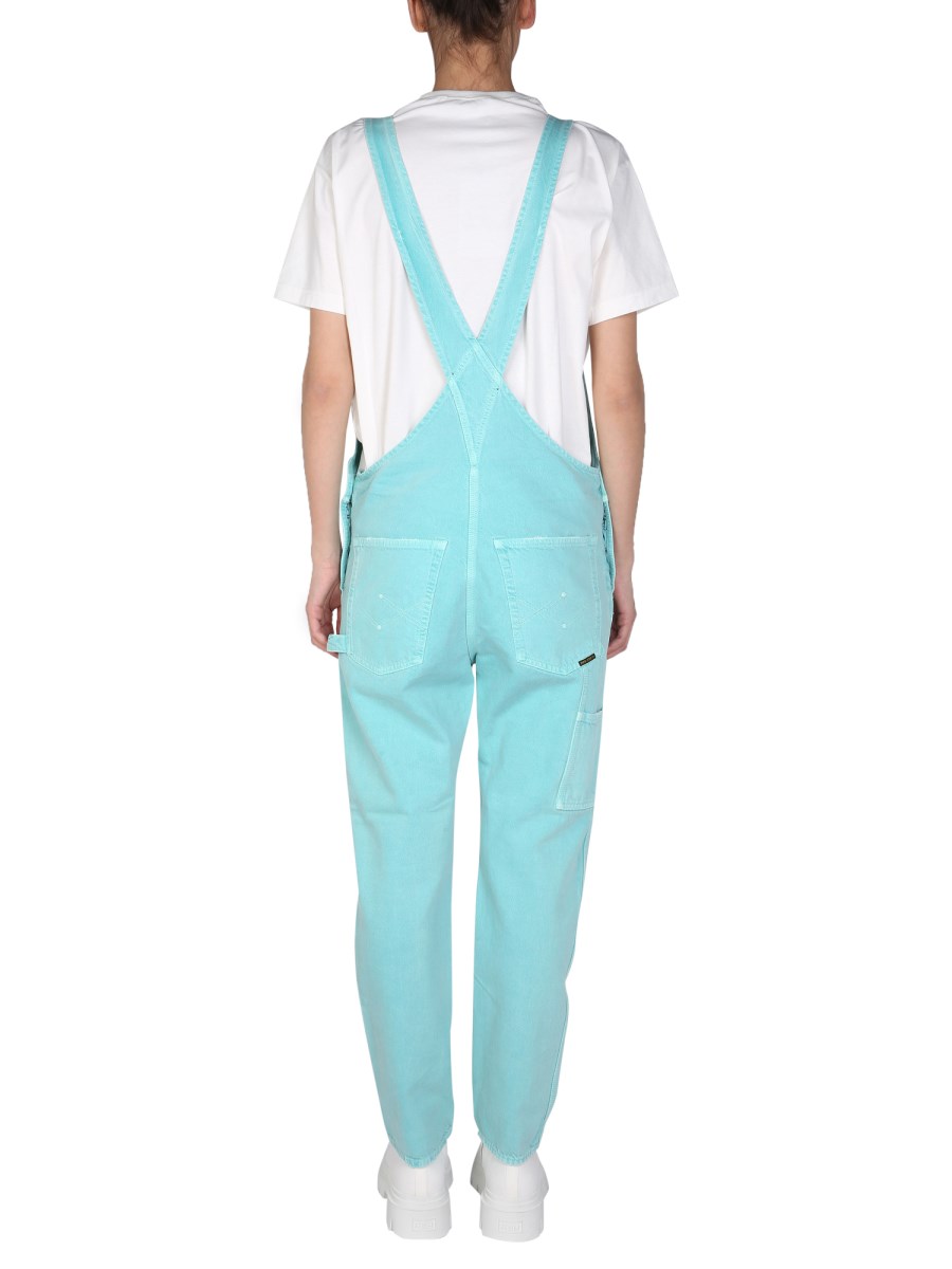WASHINGTON DEE CEE SALOPETTE IN DENIM DI COTONE BIOLOGICO