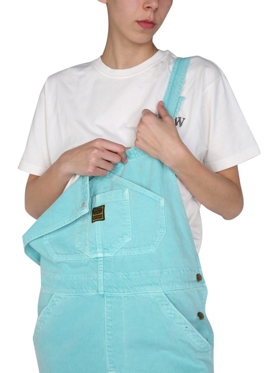WASHINGTON DEE CEE SALOPETTE IN DENIM DI COTONE BIOLOGICO