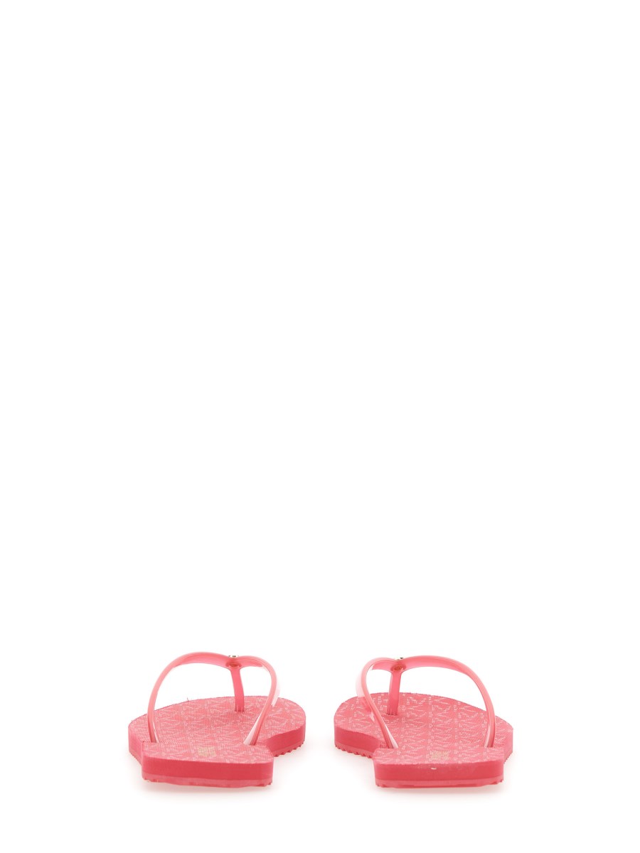 MICHAEL BY MICHAEL KORS SANDALO INFRADITO JINX CON LOGO