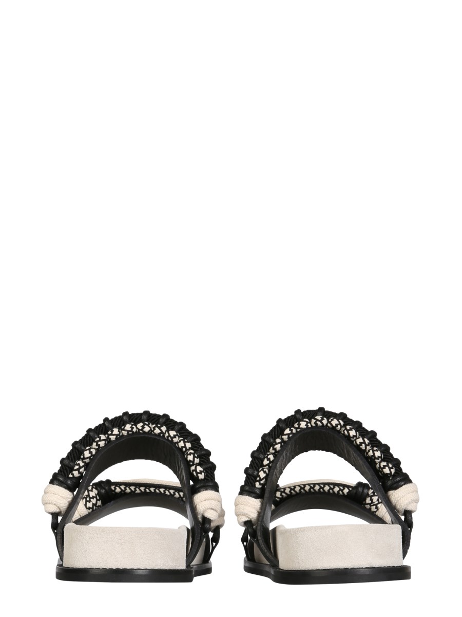 PHILOSOPHY DI LORENZO SERAFINI SANDALO MOON IN PELLE