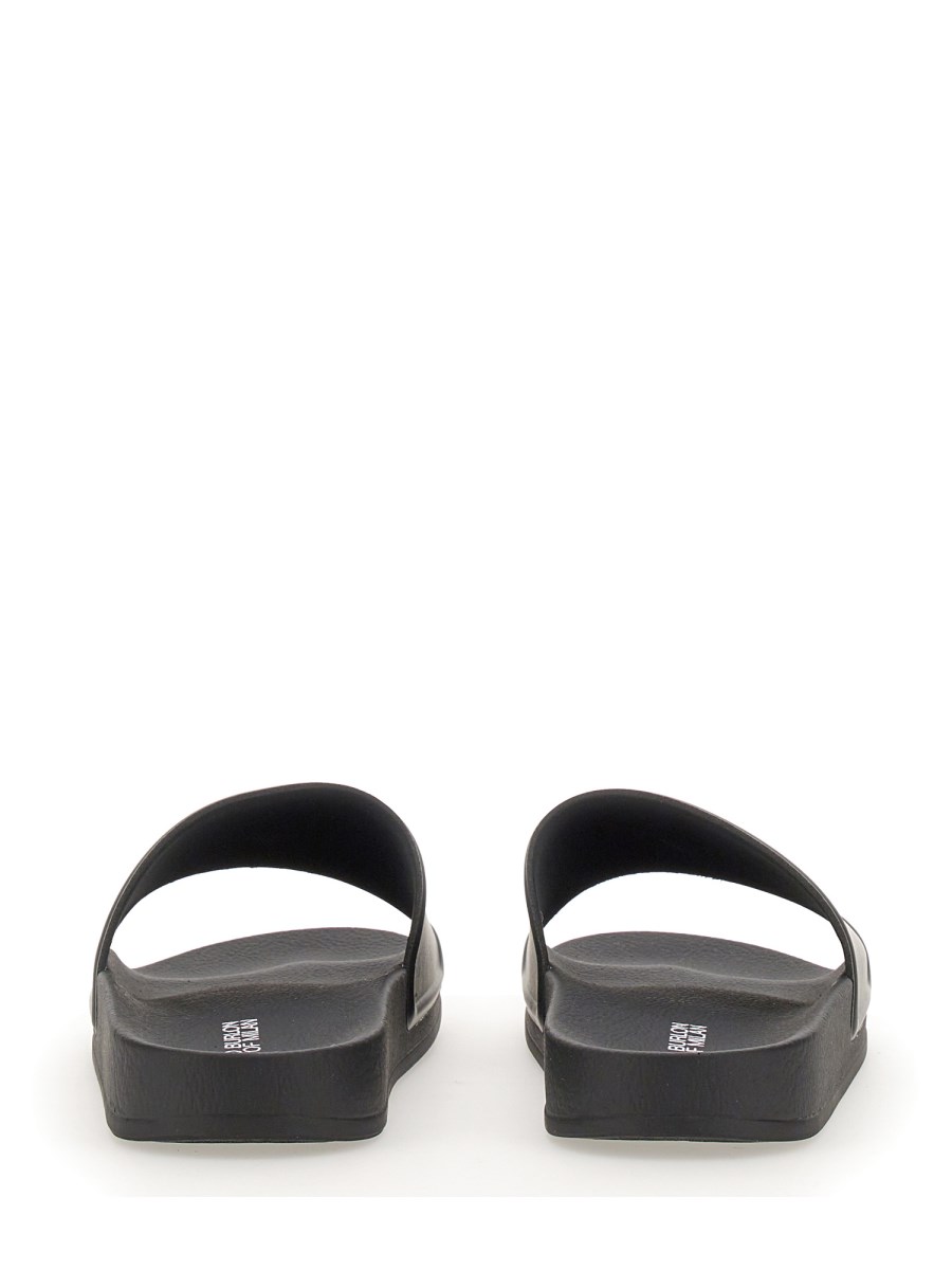 MARCELO BURLON COUNTY OF MILAN SANDALO SLIDE IN GOMMA COUNTY CROSS
