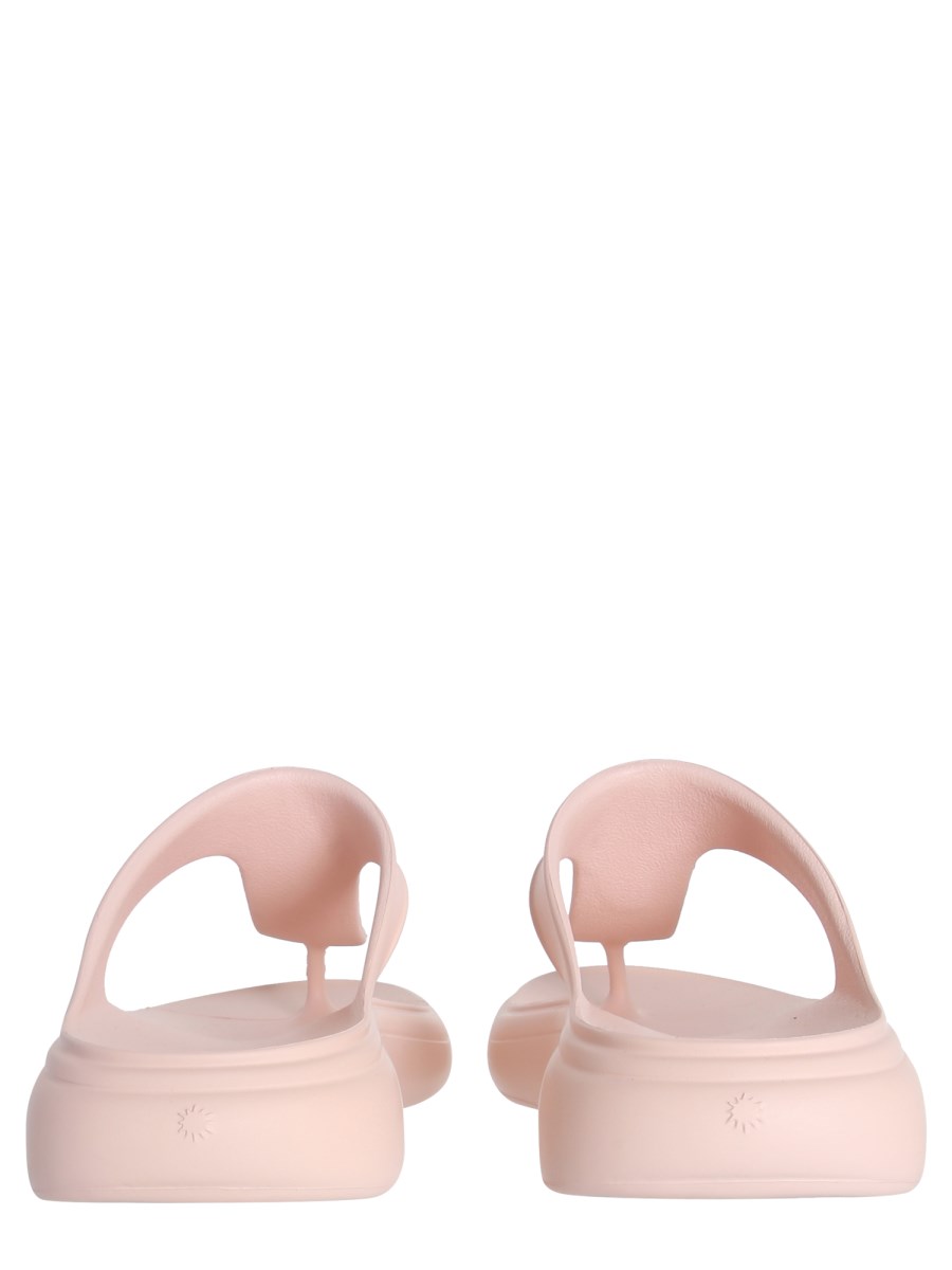 STUART WEITZMAN SANDALO SLIDE STUFLEX T-STRAP IN EVA