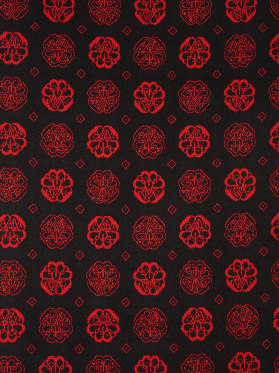 ALEXANDER McQUEEN SCIARPA CON MOTIVO JACQUARD IN LANA