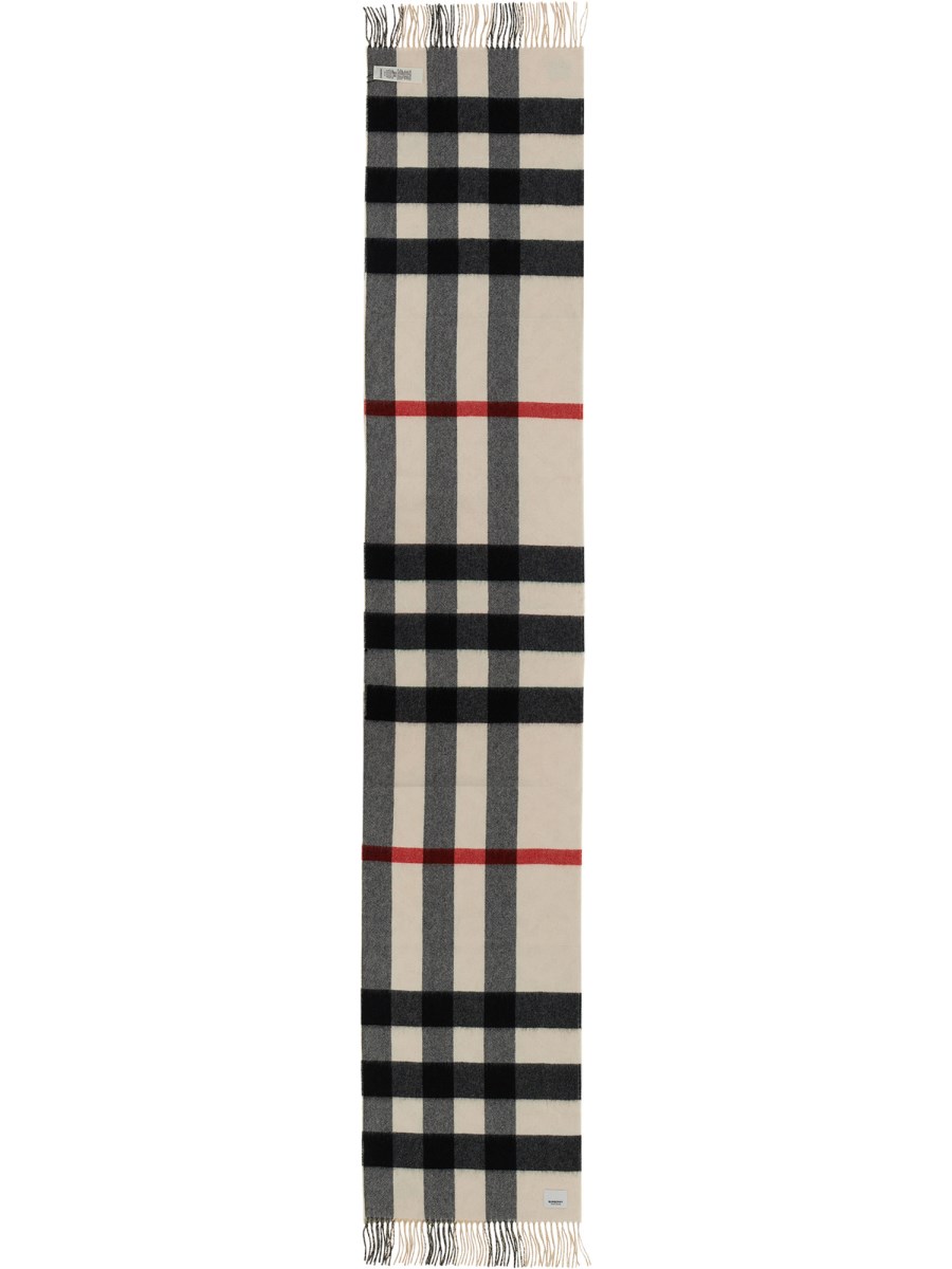 BURBERRY SCIARPA IN CASHMERE CON STAMPA VINTAGE CHECK
